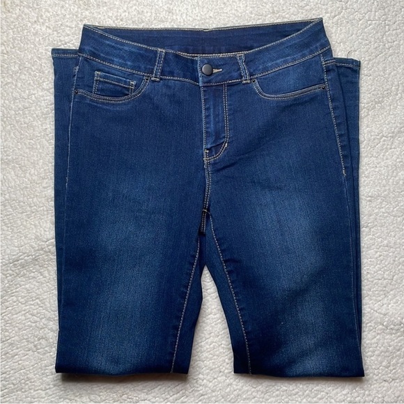 Simply Styled Soft Comfy Denim Dark wash Jeans Size 8 - Picture 3 of 9